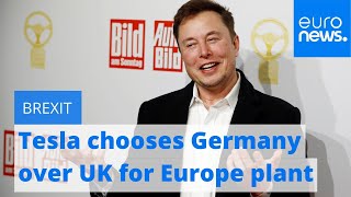 Tesla ceo told auto express that "brexit uncertainty" had influenced
the company's decision to open its first european plant in berlin.…
read more : https://...