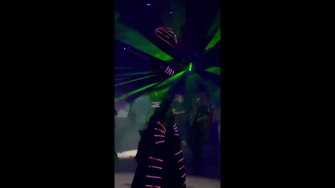 LED ROBOTIC DANCE by FADUS EVENTS