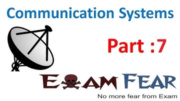 Physics Communication Systems part 7 (Range, Modulation & Demodulation) CBSE class 12