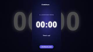 Free Full-Screen Classroom Timer for Teachers 🕐 (No Ads, No Sign-Up)