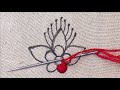 easy flower embroidery for beginners, hand embroidery designs flower #HandEmbroidery, #easy #flower