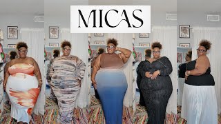 ✨MICAS PLUS SIZE TRY-ON HAUL | BIRTHDAY PHOTOSHOOT OUTFIT IDEAS 💕