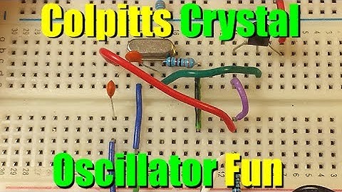 Colpitts Crystal Oscillator