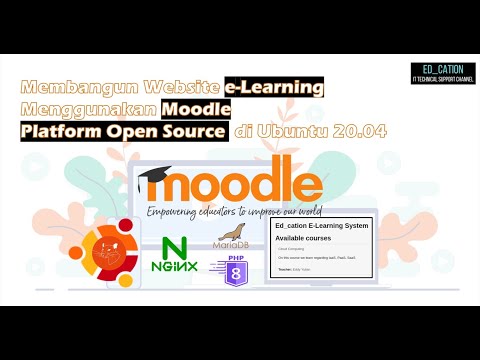 Membangun Website e-Learning Menggunakan Moodle di Ubuntu 20.04