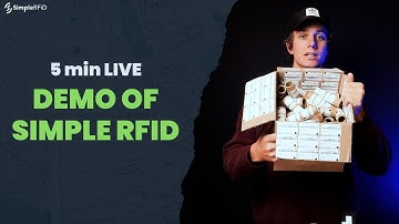 How to Count Your Inventory in Seconds with RFID | Simple RFID Demo