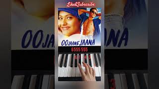o o jaane jaana l easy piano notes l #ytshorts #yt #reels #shorts #bollywood #top #new #hit #top #ok