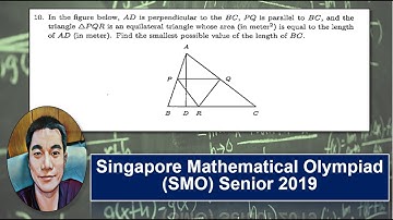 Q10 of SMO 2019 Senior (Geometry and algebra.Minimum length)