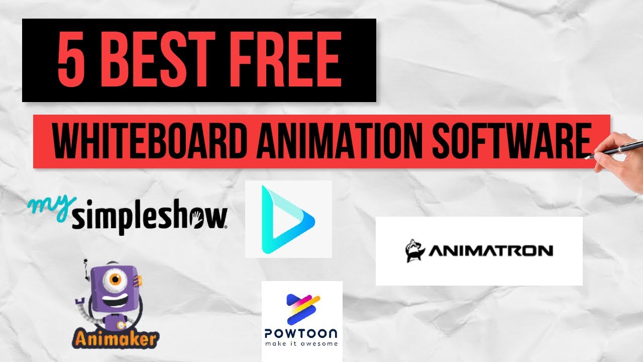 5 Best Free Whiteboard Animation Software In 2020 - YouTube