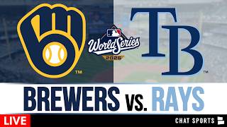 Brewers vs. Rays World Series Game 1 Live Streaming Scoreboard, Free Play-By-Play & Highlights