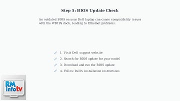 Hoe los je het probleem op dat de Ethernet-verbinding van je Dell dockingstation WD19 niet werkt?...