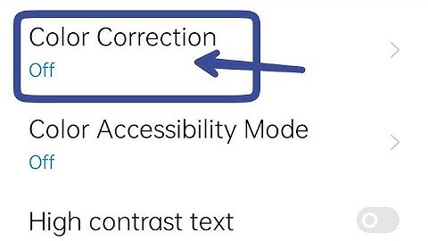 Accessibility setting oppo A17k | how to use color correction on oppo phone