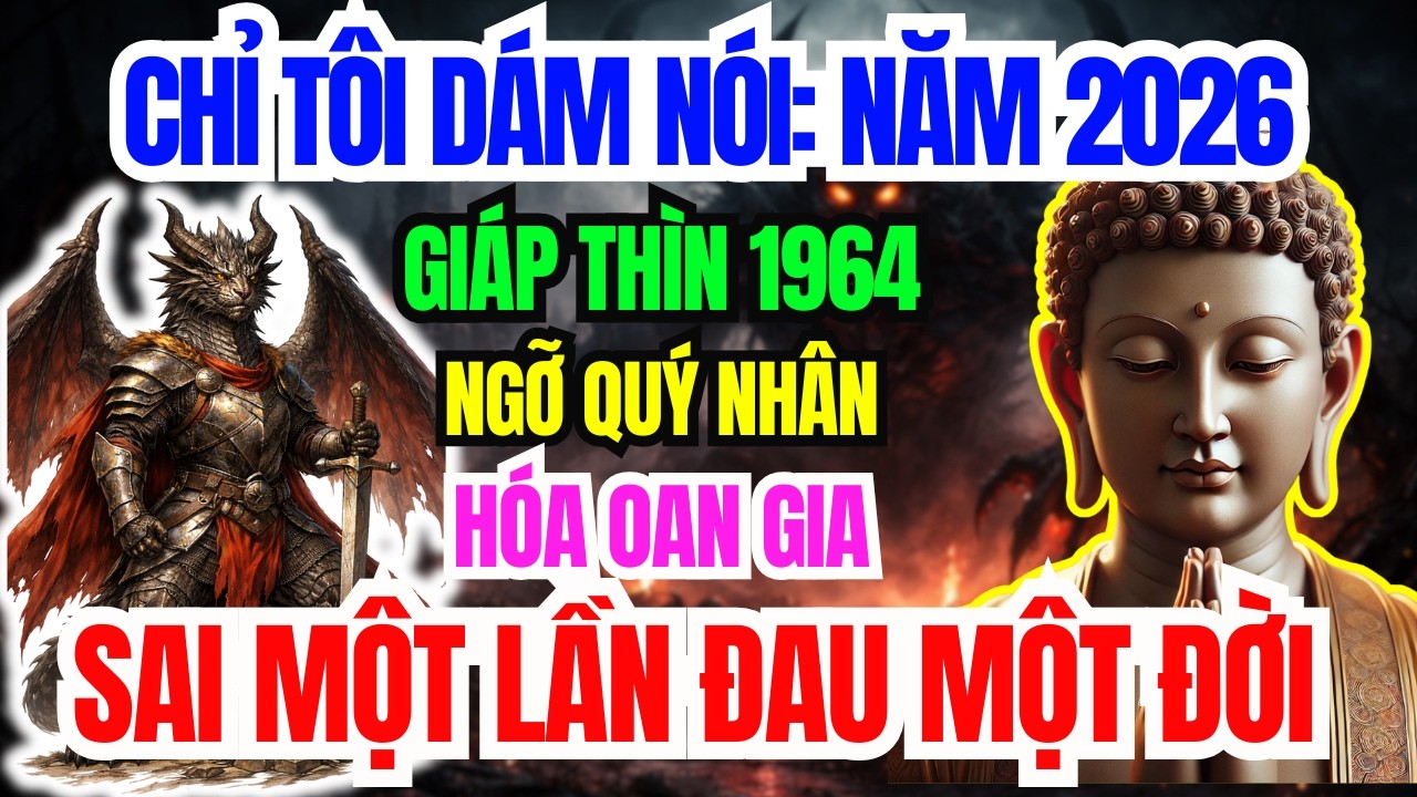 Chấn Động Năm 2026: Giáp Thìn 1964 Ngỡ Quý Nhân Hóa Oan Nghiệp Sai Một Bước Trả Giá Cả Đời