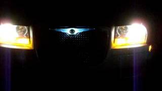 White Chrysler 300 Grill Emblem