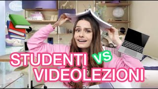 TIPOLOGIE DI STUDENTI DURANTE LE VIDEOLEZIONI