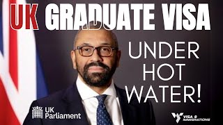 UK Home Secretary James Cleverly Calls For Review of Graduate Visa Amid Immigration Concerns