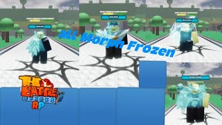 Showcase All Frozen Morph In The Battle Bricks Roleplay