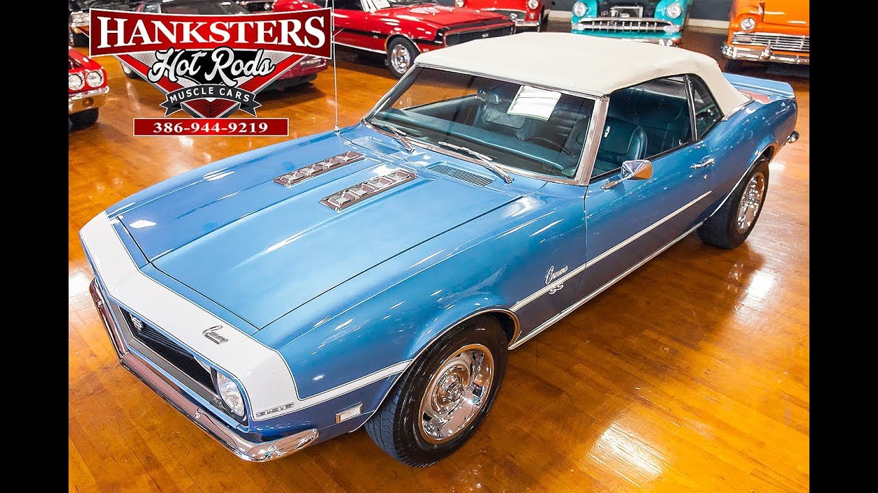 1968 CHEVROLET CAMARO CONVERTIBLE street rods to go