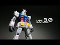 MG RX-78-2 Ver. 3.0 - BUILD & REVIEW - First Gundam 0079 plastic model kit