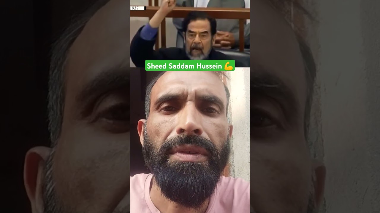 Sheed Saddam husan powar muslim world 💪💪 