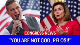 'MADAM SPEAKER, YOU ARE NOT GOD!' Madison Cawthorn RIPS Pelosi For Mask Mandate In House