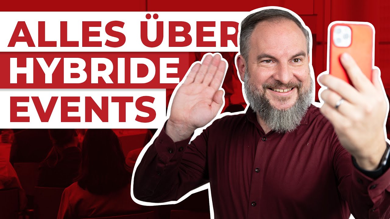 Hybride Events statt reine Präsenzveranstaltung - so klappt der Umstieg
