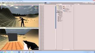 Zombie game video update (Unity game engine)