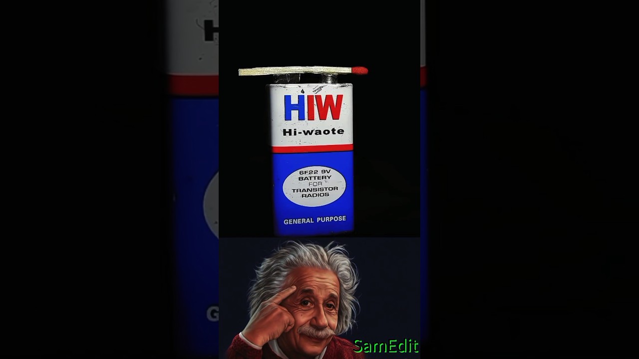 🔥HW battery with match box magic🔥