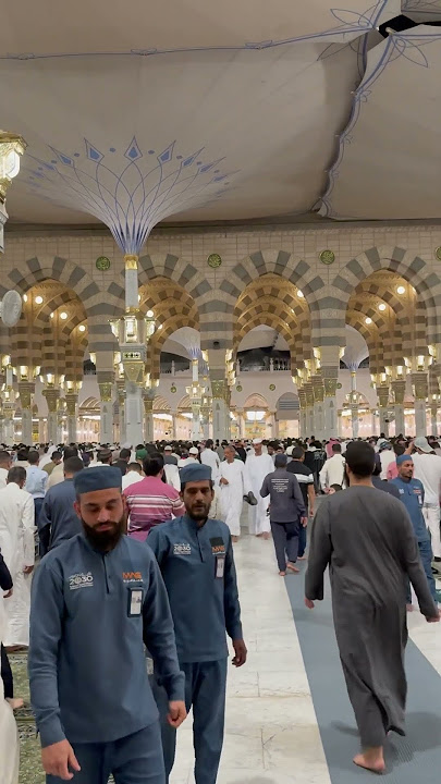 In Haram Madinah for isha @hijazlove