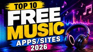 Top 10 Best FREE MUSIC STREAMING Services (2026)