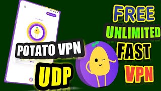 FREE Fast And UNLIMITED VPN | Potato VPN | UDP settings screenshot 3