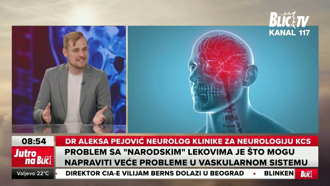 MOŽDANI UDAR KOD MLADIH! Pejović: 