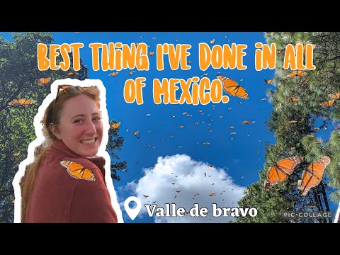 VALLE DE BRAVO- HOME OF THE BUTTERFLIES (Solo Female Backpacking Mexico 2022 Vlog)