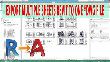 Revit KT Export nhiều SHEET REVIT sang cùng một file AutoCAD (2 cách)