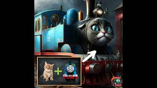 Scary Cursed Thomas Train As Cat Thomas.exe The Tank Engine