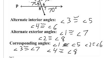Pre-Algebra Line and Angle Relationships 2/10/15