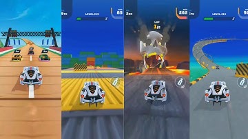 Race Master 3D - Gameplay Walkthrough Part 27 All Levels 214-220 (Android, iOS)