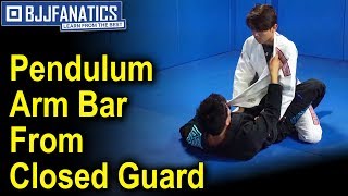 Pendulum Arm Bar From Closed Guard - Jiu Jitsu Moves