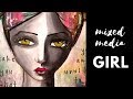 Mixed Media Girl - Step-by-Step with Captions so you can follow along!