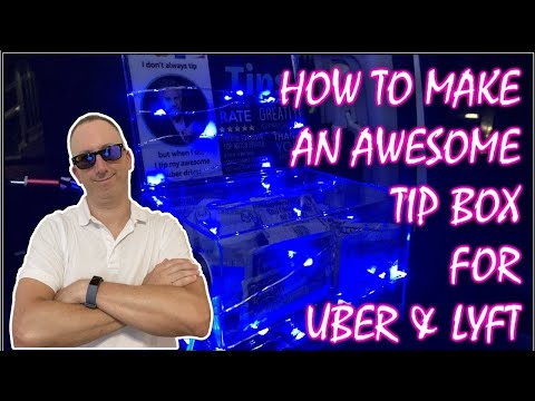 How to Make a Tip Box for Uber & Lyft