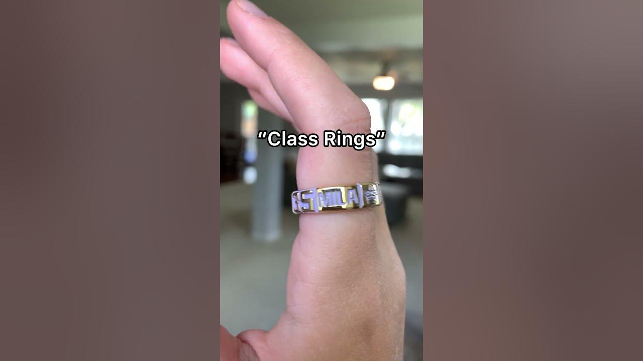 Don't worry, class rings never left. We've just expanded the options to fit your vibe! 😊💍