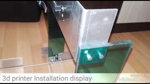 Arduino RAMPS 3d printer part 2 Installation display