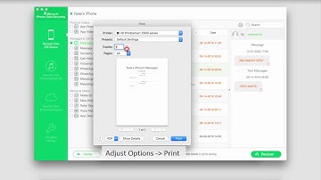 How to Export and Print Messages on Facebook Messenger with iPhone/iPad