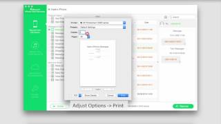 How to Export and Print Messages on Facebook Messenger with iPhone/iPad screenshot 3