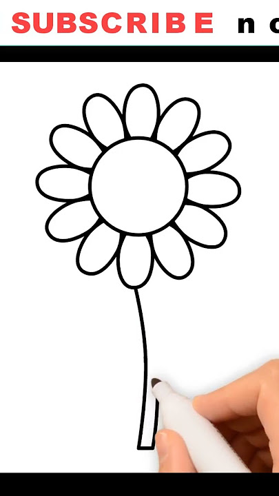 How to Make a Flower Drawing {5 Easy Steps}! - The Graphics Fairy