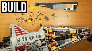 LEGO Star Wars™ UCS Venator-Class Republic Attack Cruiser built in 5 minutes | Set 75367 Speed Build