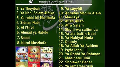 Haddad Alwi Sulis cinta Rasul #fullalbum