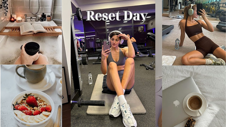 The ultimate Reset Day | Vasiliki Tsertseli