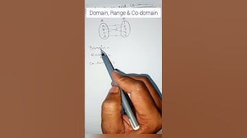 Concept of domain range and codomain #discretemathematics #sandeepkumargour