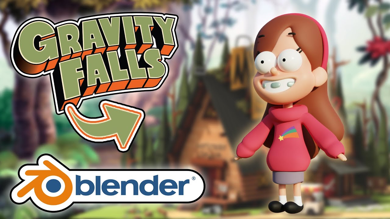 3d gravity falls