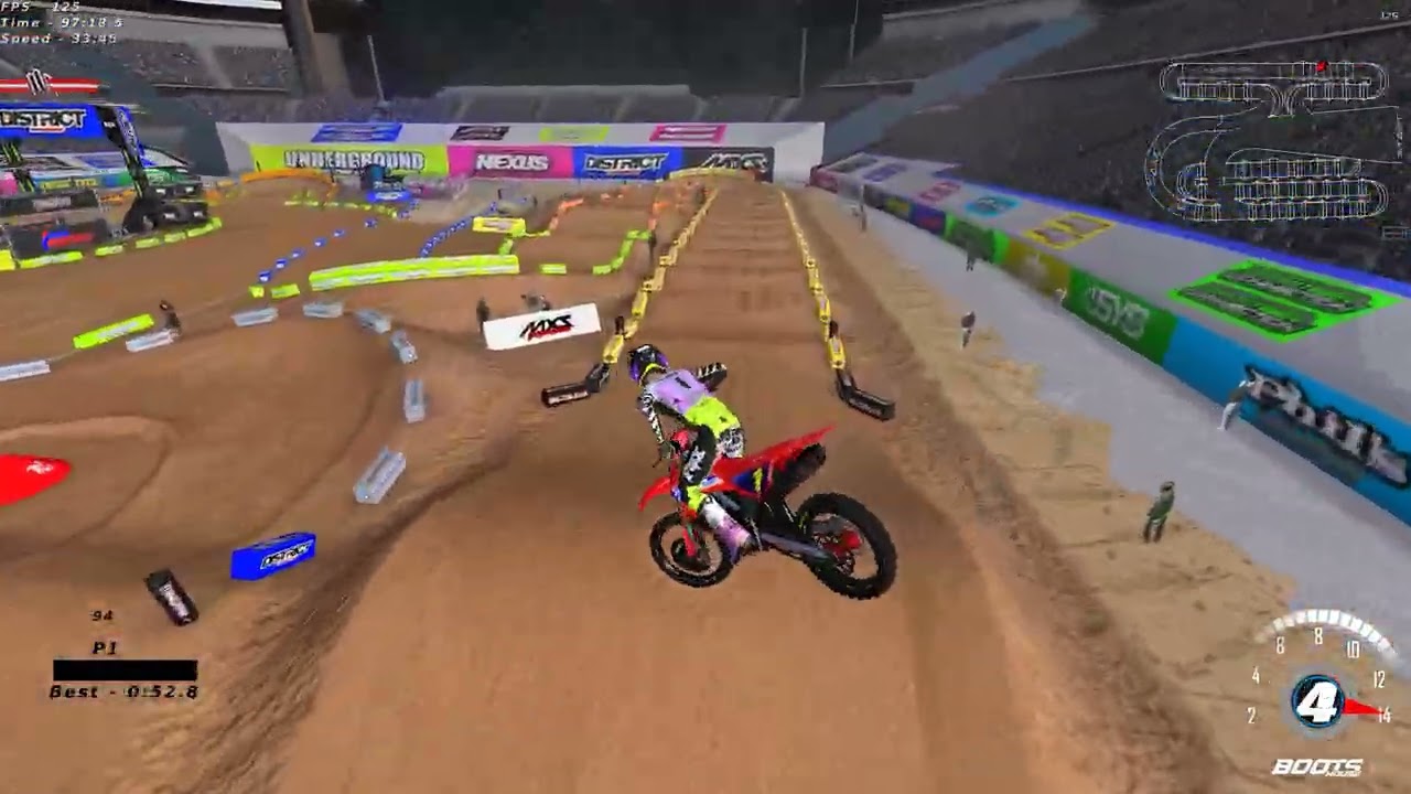 2026 Seattle 250 Hot Lap 52.7 - MX Simulator - w/ 3rd person